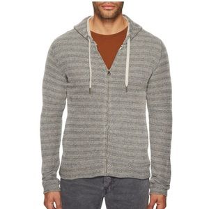 Billy Reid Full Zip Hoodie - L